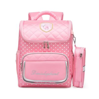 China Teenage Anti-theft Waterproof Stylish Funny Pink Satchel Different School Bags Durable School Bags For Kid Elementary Student for sale