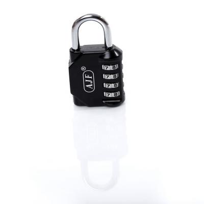 China AJF Zinc Alloy Combination Lock, 4 Digit Combination Padlock for Sports Locker, Fence, Tool Box, School Gym Case for sale