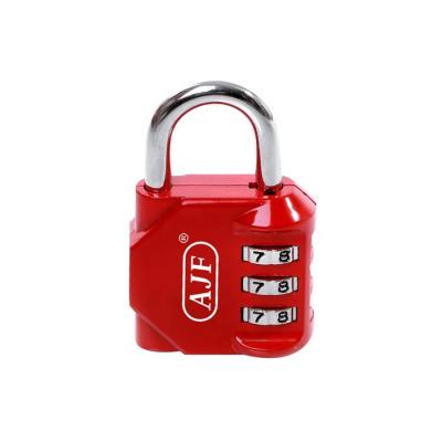 China Combination Padlock AJF Manufacturer Direct Wholesale Safety Locker Gym Combination Zinc Alloy Padlock for sale