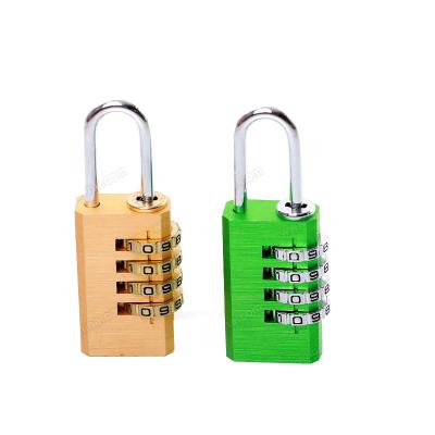 China Best Price Metal AJF Colored 4 Digit Gym Locker Fitness Center Aluminum Number Lock for sale