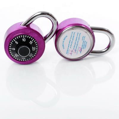 China AJF New Style Aluminum Combination Numeric Padlock For Gym Locker for sale