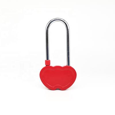 China Used as Popular Red Wedding Love Lock AJF Double Heart Love Padlock for Wedding Gift for sale