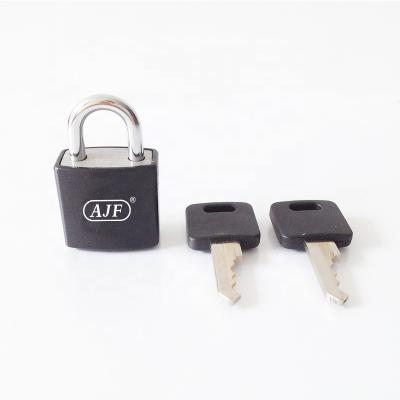 China Caninet AJF High Quality Plastic Covered Aluminum Padlock for sale