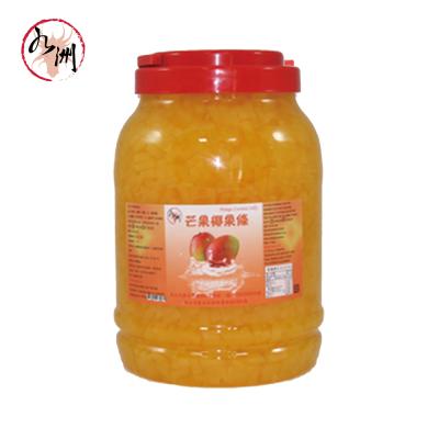 China Natural Bubble Tea Supplier from Taiwan - Mango Coconut Jelly Topping for sale