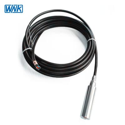 China 0-200m Submersible Level Sensor , WNK8010 liquid Water Level Sensor Probe for sale