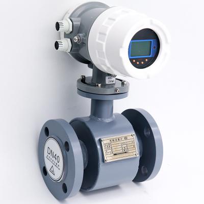 China Metro de HART Protocol Sewage Water Flow con el electrodo del indicador digital SS316L en venta