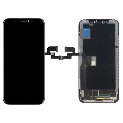 China high brightness & High Saturation For OEM OLED For iPhone X LCD Show All Quality OEM Change Hard Glass Soft OLED TFT Incell LCD for sale