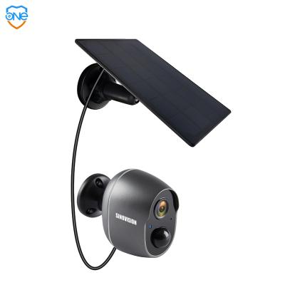 China Sinovision 1080P NIGHT VISION Cctv Solar Camera Wifi Wireless Wifi Interview Color Night Vision Surveillance Security Two-way for sale