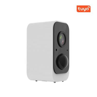 China Smart Camera HD 1080P/2.0MP Wifi Battery PIR Alarm Camera IP66 Google Home&Amazon Alaxe Camera Night Vision Sinovision Tuya Battery Tuya for sale