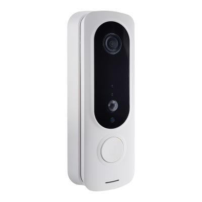 China Sinovision 2021 New Low Power Battery Consumption Wireless Door Bell Camera WIFI HD 1080P PIR Motion Detection Rechargeable Battery Visual Cam for sale