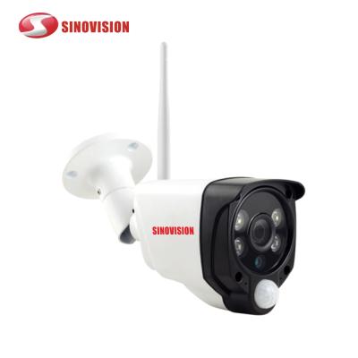 China NIGHT VISION Sinovision Design Unique PIR Alarm Camera with Dual IR LED White Lights SD Card Cloud Storage 1080p CCTV Security Camera for sale