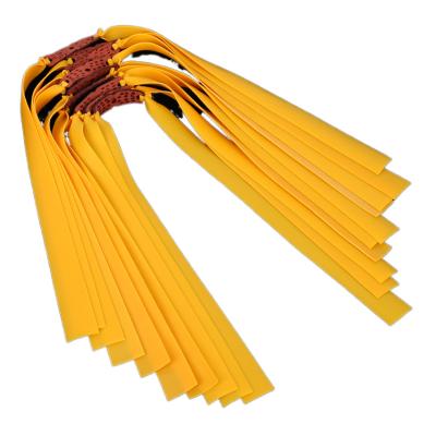 China Running Equipment Sports Gear Protective Powerful Slingshot Rubber Band 0.5mm-1.2mm Flat Outdoor Shooting Hunting Accessories for sale