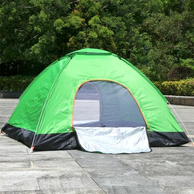 China Instant 3-4 Person Family Tent Double Layer Extended Type Set Up Portable Backpacking Tent To Increase Traveling for sale