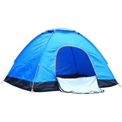 China Cheap price extended type small camping around fiberglass 3 people sibley tent for sale