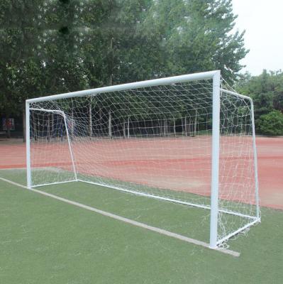 China Portable Football Training Soccer Goal Steel Backyard Competition Soccer Goal With All Net for sale