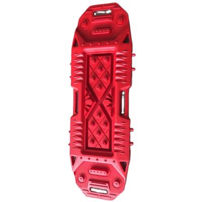 China Factory-direct High Quality 4X4 Red PP Snow Track Tire Ladder Red Emergency Tracks Board For Universal Pickups Recovery Traction Boards for sale