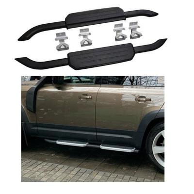 China Factory-direct popular off-road aluminum sidestep and running panels for Defender 2019 for sale