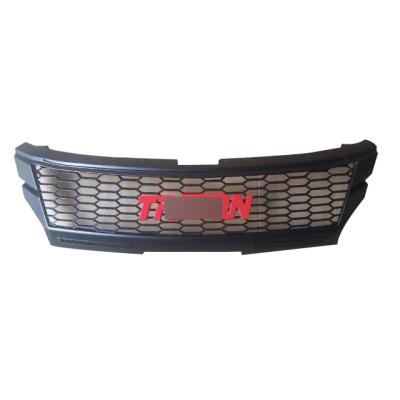 China Factory-direct Fashionable Design Pickups Parts Paint Grills With LED ABS Black Front Grill For L200 Triton 2019 for sale