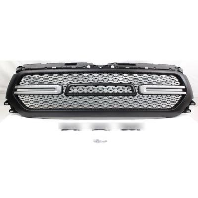 China Factory-direct Fashionable Design 4x4 Parts Off-Road ABS Modified Painted Grills With Front Black Grill For Led Ram 1500 2013-2015 Accessories for sale