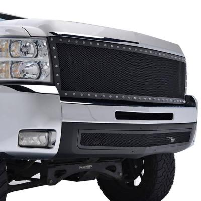 China Popular Factory-direct 4X4 Parts Stainless Steel Grill Front Black Wire Mesh Cutout Offroad Grill For Silverado 2500/3500 2007-2010 for sale