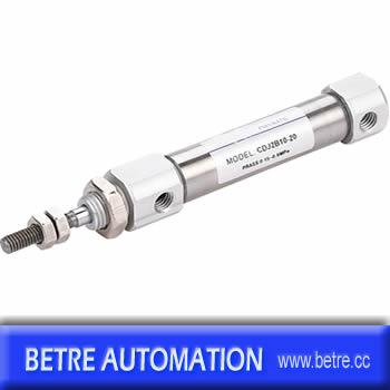 China Mini Low Speed ​​Pneumatic Cylinder /Air Aluminum Cylinder CJ Series SMC Type for sale