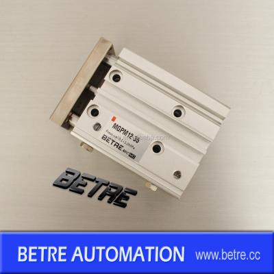 China High Quality Rod Guide Cylinder /SMC Type Aluminum Alloy Pneumatic Cylinder MGPM12-35 for sale