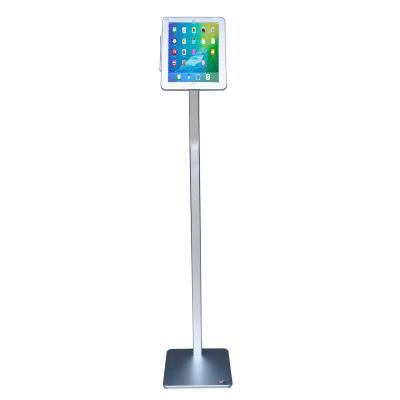 China Floor Mount POS Show Metal Security Anti Theft Locking Rotating Tablet Floor Stand Kiosk Stand For iPad for sale