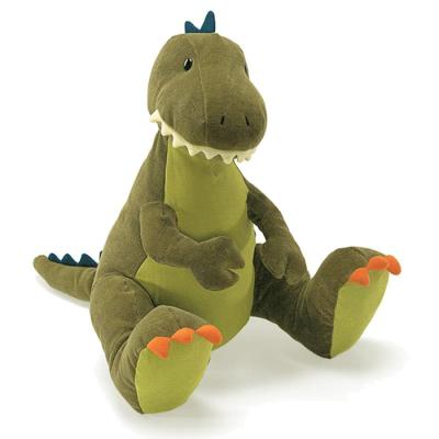 China Freeuni Customized High Quality Dinosaur Softboa Plush toys Green Fabric for sale