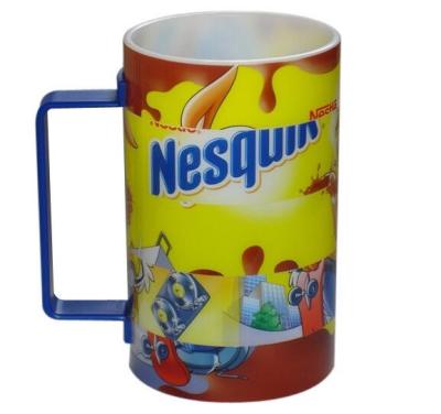 China Freeuni Food Safe Puzzle Mug, 3D Lenticular Printing Kids Plastic Mug for sale