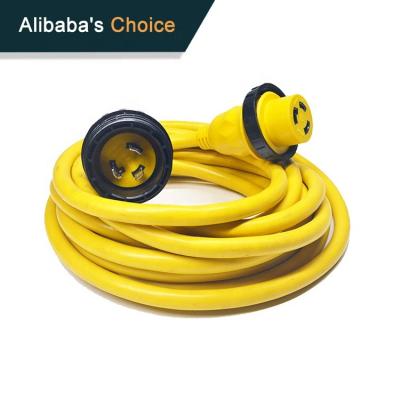 China Indoor& exterior & Contractor's Choice Professional Alibabs USA Marine Shore Power Extension Cord Indoor Outdoor Manufacturer for sale