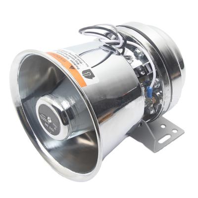 China High Power Universal 200W 400W 600W Stainless Steel Car 12V Alarm Horn Speaker Stainless Steel for sale