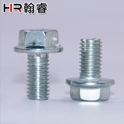 China Galvanized Steel Hexagon Flange Bolt for sale