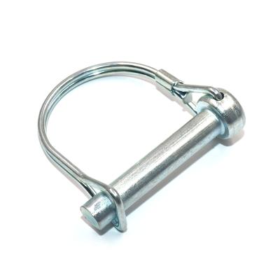 China Carbon Steel Stainless Steel Safety Pin Spring Rod Semicircular Pin for sale