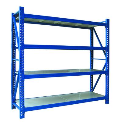 China Corrosion protection kimsuk cold rolled new design warehouse storage steel rack for logistic system for sale