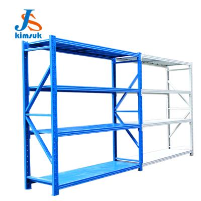 China Lowest Price Hot Sale Light Weight Warehouse Racks 200kg Storage Shelving Racks for sale