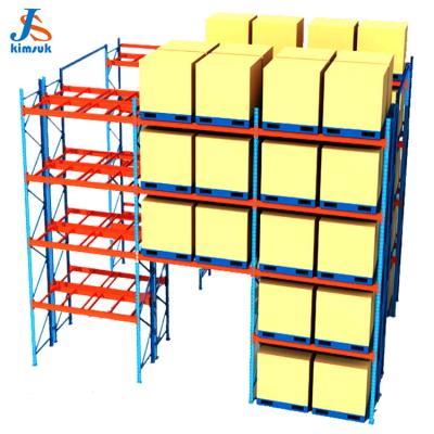 China Corrosion Protection Guaranteed Quality Factory Price Steel Storage Pallet Rack Rack Shelving Warehouse for sale