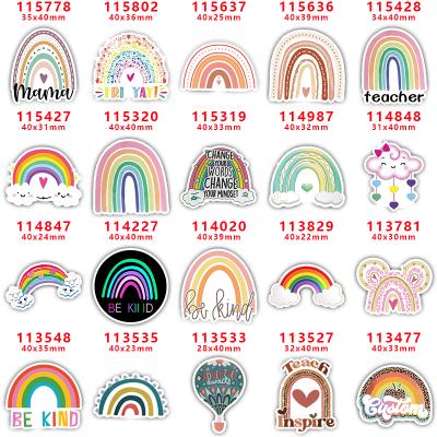 China Rainbow 2022 - china newcomer accessories diy process custom printing resin characters planar flat backs for sale