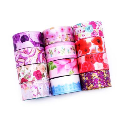 China Single Face Flower Printed Sublimated Satin Ribbon for sale