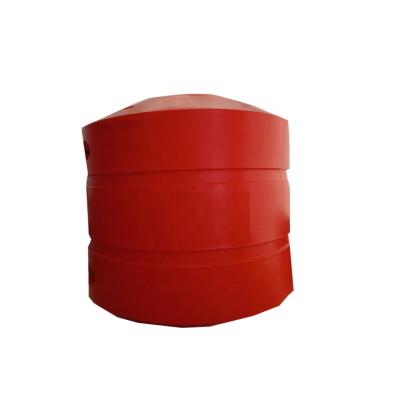 China For Medium Pre Insulated Foam Filled Polyurethane Density Polyethylene Marine Dredging Floater for sale