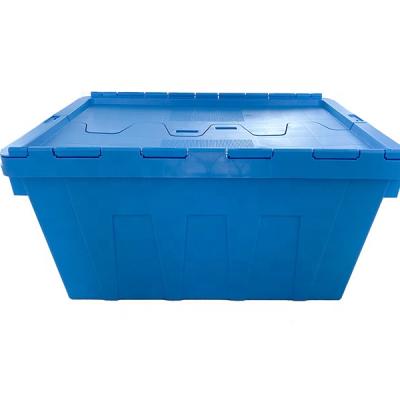 China Solid box 60 L logistics plastic box camping transport storage turnover box style solid box for sale