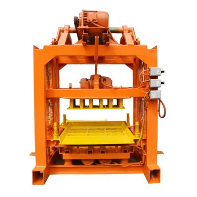 China Buliding Construction QT4-40 Cement Brick Making Machine Small Concrete Hollow Block Making Machine for sale