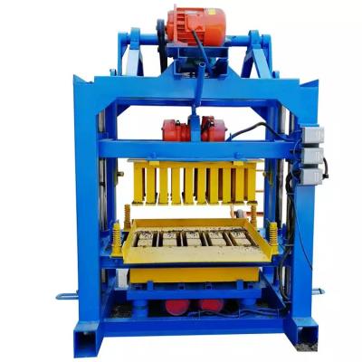 China Buliding Small Building Cement Brick Block Making Machine Price Manual Hollow Brick Making Machine for sale