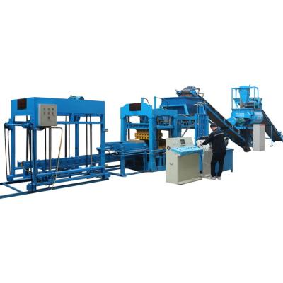 China Buliding Construction Color QT6-15 Hydraulic Automatic Concrete Paver Block Making Machine Manufacturers for sale