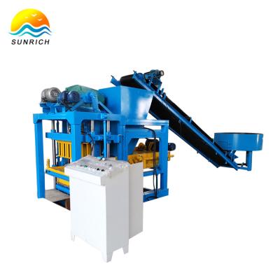 China Buliding Construction QT4-28 Automatic Concrete Brick Block Making Machine Best Price for sale