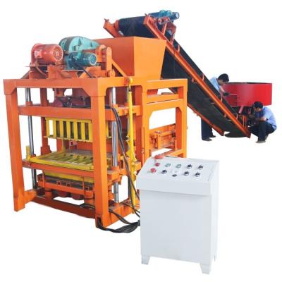 China Buliding Construction QTJ4-28 Automatic Concrete Block Making Machine Cement Brick Making Machine for sale