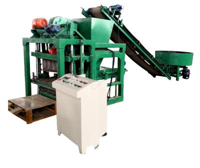 China Buliding Construction QTJ4-28 Widely Used Interlocking Concrete Cement Brick Hollow Block Making Machine Price for sale