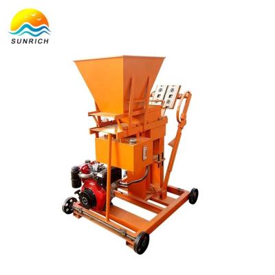 China Popular ECO2-25 Construction Clay Bricks Making Machine Buliding Auto Interlock in Kenya for sale