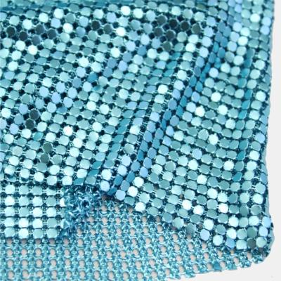 China Pointback New No Glue Garment Decoration Metal Mesh 3mm Aluminum Rhinestone Aluminum Mesh For Bag for sale