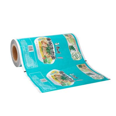 China Moisture Proof Plastic Film Roll Food Packaging For 97g Rattan Pepper Beef for sale