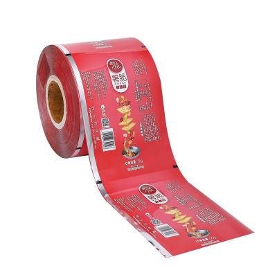 China Plastic Laminated Roll Moisture Proof Food Film Wrapping For Hot-Spicy 35g Jar for sale